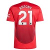 Maglia ufficiale Manchester United Antony 21 Casa 2024-25 per Uomo